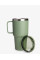 Термостакан (ізольована чашка) Bohtal з ручкою з нержавіючої сталі Tumbler Green 900 ml