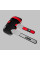 Пади для тайського боксу RDX T1 Curved Thai Kick Pad Red (1 шт.)