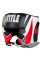 Боксерський шолом TITLE MMA Command Black/White/Red L (капа в комплекті)