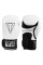 Боксерські рукавиці TITLE Boxing Vegan Gloves White/Black 8 oz (капа в комплекті)