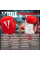 Боксерські рукавиці TITLE Classic Pro Style 3.0 Red/White 12 oz (капа в комплекті)