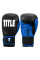 Боксерські рукавиці TITLE Boxing Dynamic Strike Black/Blue 16 oz (бинти 4м. у комплекті)