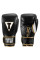 Боксерські рукавиці TITLE Boxeo Mexican Leather Quatro Black/White 14 oz.