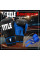 Боксерські рукавиці TITLE Boxing Dynamic Strike Black/Blue 14 oz (бинти 4м. у комплекті)