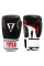 Боксерські рукавиці TITLE Classic Leather 2.0 Black/White/Red XXL 18 oz.