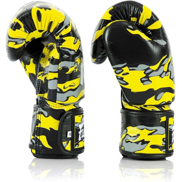 Боксерські рукавиці Fairtex BGV-ONE X STBG (натуральна шкіра) 10 унцій (бинти в комплекті)