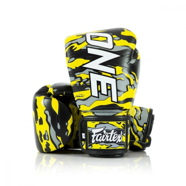 Боксерські рукавиці Fairtex BGV-ONE X STBG (натуральна шкіра) 12 унцій (бинти в комплекті)