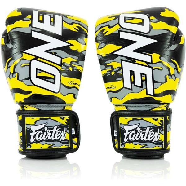 Боксерські рукавиці Fairtex BGV-ONE X STBG (натуральна шкіра) 12 унцій (бинти в комплекті)