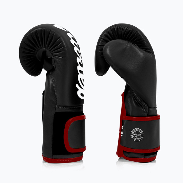 Боксерські рукавиці Fairtex BGV14 Black 16 унцій (бинти в комплекті)