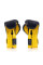 Боксерські рукавиці Fairtex BGV9 Mexican Blue/Yellow 10 унцій (бинти в комплекті)