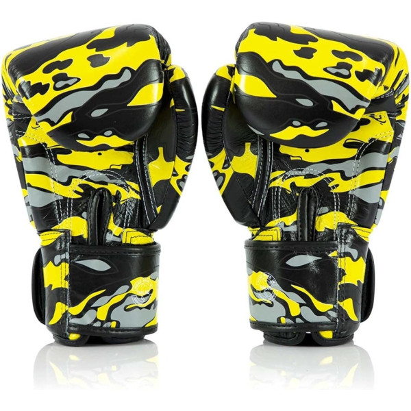 Боксерські рукавиці Fairtex BGV-ONE X STBG (натуральна шкіра) 14 унцій (бинти в комплекті)