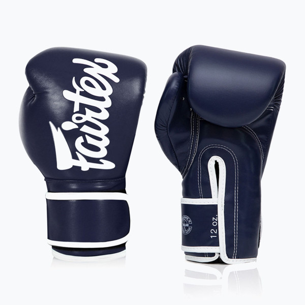 Боксерські рукавиці Fairtex BGV14 Blue 16 унцій (бинти в комплекті)
