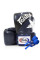 Боксерські рукавиці Fairtex BGV1 Nation Print Blue 12 унцій (бинти в комплекті)