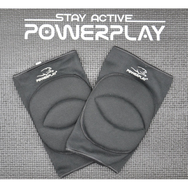 Наколінники PowerPlay PP-8000 Elastic Knee Support (пара) чорні XL