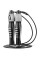 Скакалка з лічильником PowerPlay 4215 Jump Rope With Counter Чорно/Сіра 2.75 см.