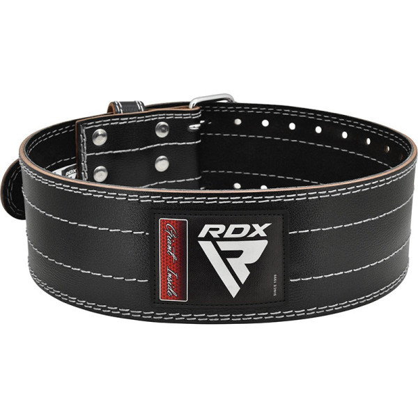 Пояс для пауерліфтингу RDX RD1 шкіряний White XL