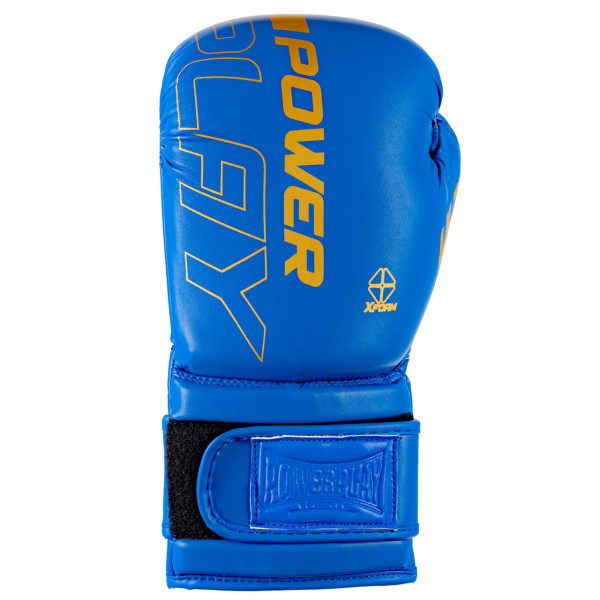 Боксерські рукавиці PowerPlay 3089 Alpha Сині 10 унцій