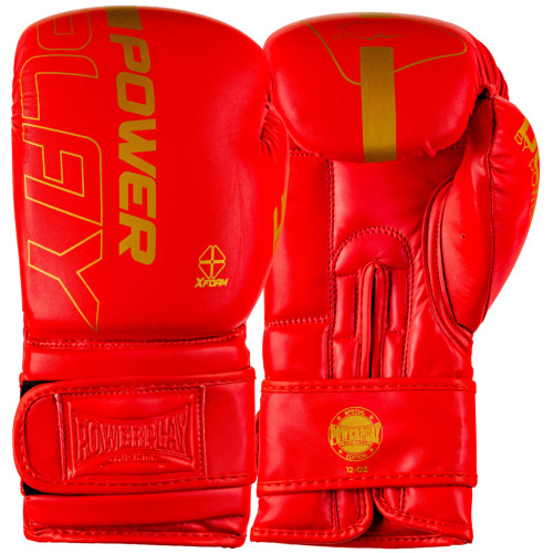 Боксерські рукавиці PowerPlay 3089 Alpha Червоні 12 унцій