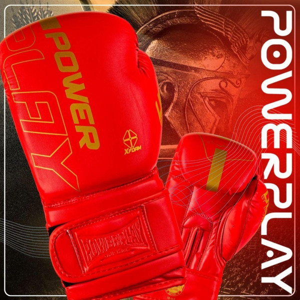 Боксерські рукавиці PowerPlay 3089 Alpha Червоні 16 унцій