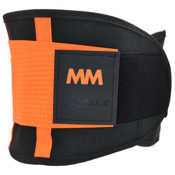 Пояс компресійний MadMax MFA-277 Slimming belt Black/neon orange L