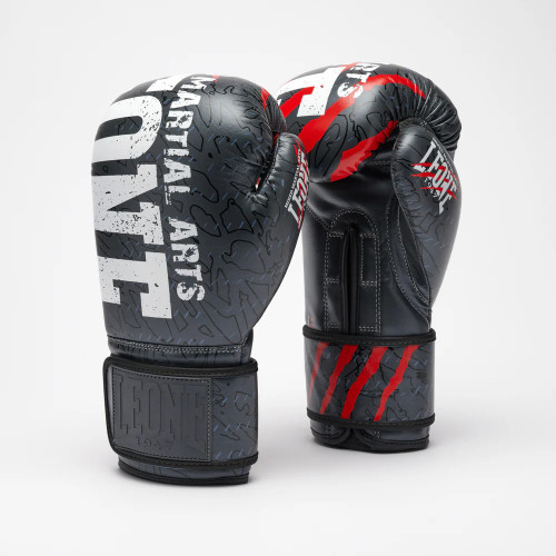 Боксерські рукавиці Leone GN004 PRIMAL INSTINCT Black 16 унцій