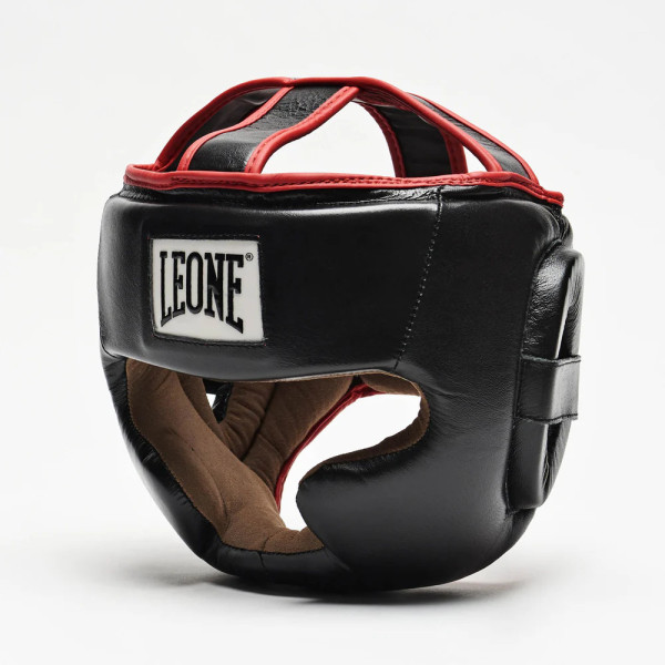 Боксерський шолом Leone CS426 FULL COVER Black L