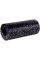 Масажний ролик (роллер) гладкий PowerPlay PP-4348 2 in 1 EPP Foam Roller Чорно/Фіолетовий (33x14см.)