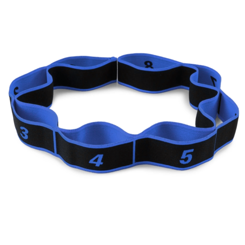 Еспандер з петлями для розтяжки PowerPlay PP_4311 Fitness Band Синя (88*4см.)