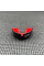 Капа OPRO Silver дитяча (вік до 10) Black/Red (art.102503001)