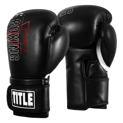 Боксерські рукавиці TITLE DYNAMIC STRIKE HEAVY BAG GLOVES Black 16 oz