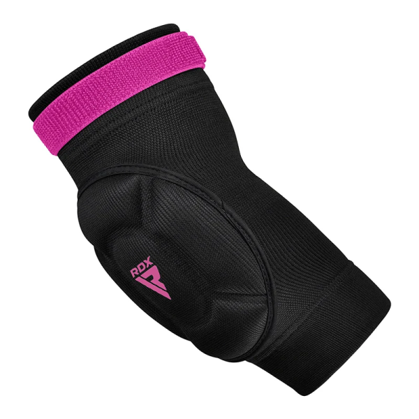 Налокітники спортивні RDX Hosiery Elbow Foam Black/Pink S