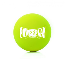 Масажний м'яч PowerPlay PP-4354 силіконовий 6.3 см зелений
