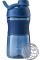 Шейкер спортивний Blender Bottle SportMixer Twist 20oz Navy синій 590 мл
