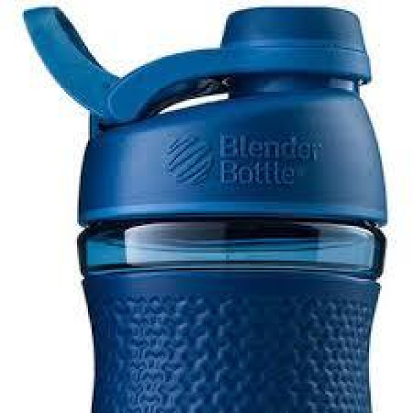 Шейкер спортивний Blender Bottle SportMixer Twist 20oz Navy синій 590 мл