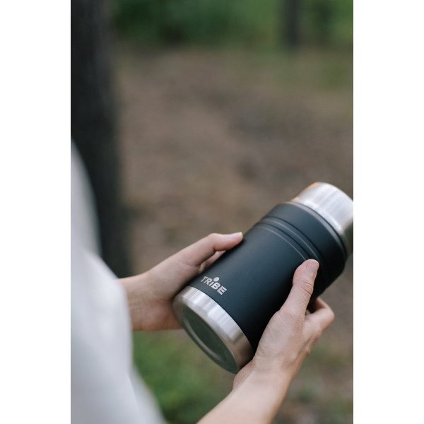 Термос Tribe Food Jar харчовий 0,7 л T-DE-0023, black