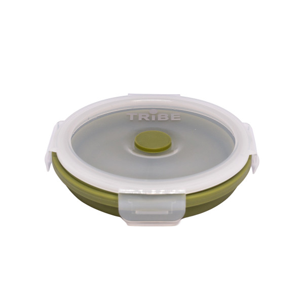 Контейнер Tribe Bowl Container 550 мл силіконовий T-FF-0045, olive