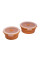 Контейнер Tribe Bowl Container 800 мл силіконовий T-FF-0046, ocher