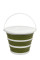 Відро Tribe Water Bucket Lid 10 л силіконове з кришкою T-FJ-0050, olive