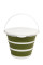 Відро Tribe Water Bucket Lid 10 л силіконове з кришкою T-FJ-0050, olive