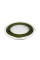 Відро Tribe Water Bucket Lid 10 л силіконове з кришкою T-FJ-0050, olive