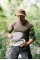 Відро Tribe Water Bucket Lid 5 л силіконове з кришкою T-FJ-0049, olive
