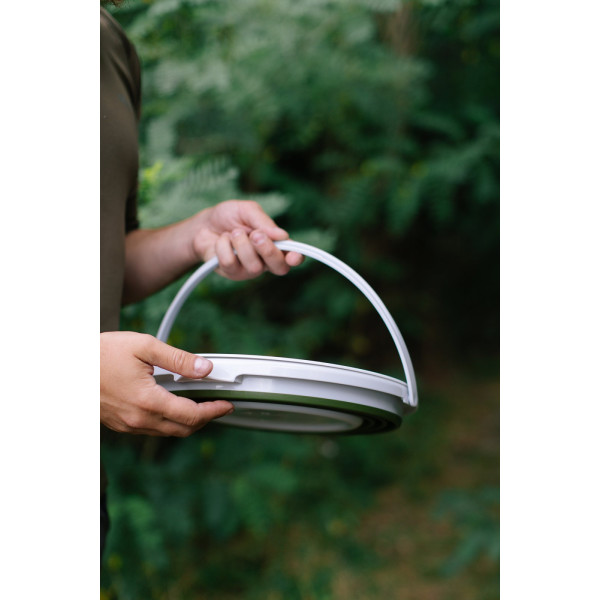Відро Tribe Water Bucket 10 л силіконове T-FJ-0048, olive