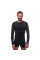 Термофутболка чоловіча Sensor Merino Active LS black 11109033, SM11MA-black-L