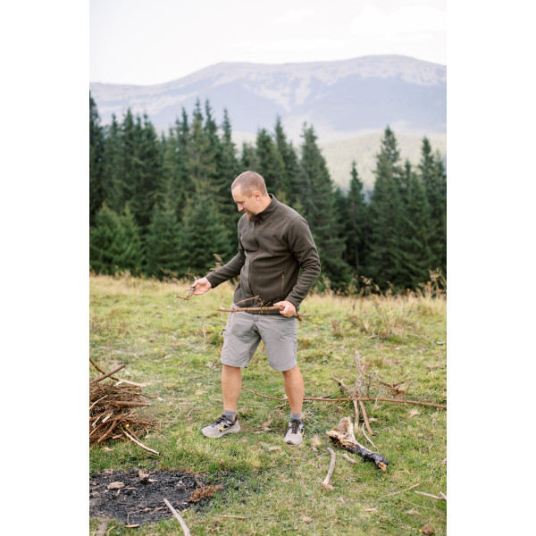 Кофта флісова Tribe Fleece Jacket Full Zip T-KJ-0011-olive