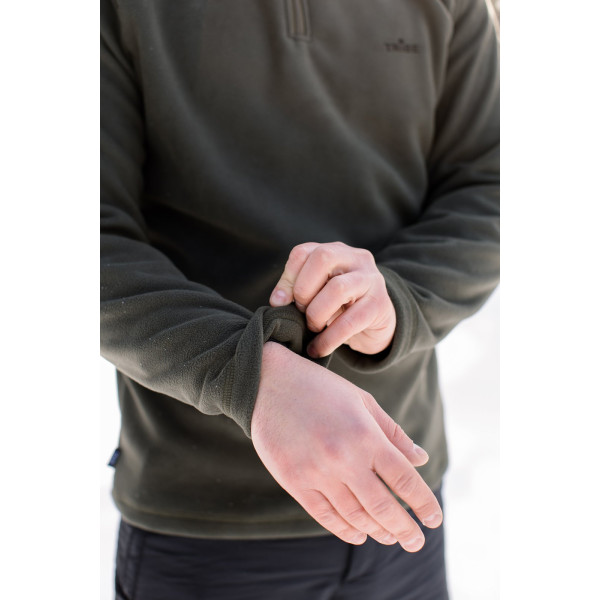 Кофта флісова Tribe Fleece Jacket Half Zip T-KJ-0012-olive