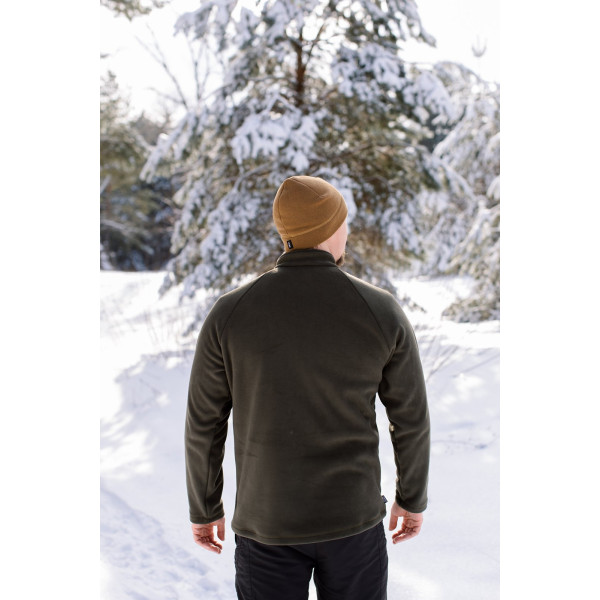 Кофта флісова Tribe Fleece Jacket Half Zip T-KJ-0012-olive