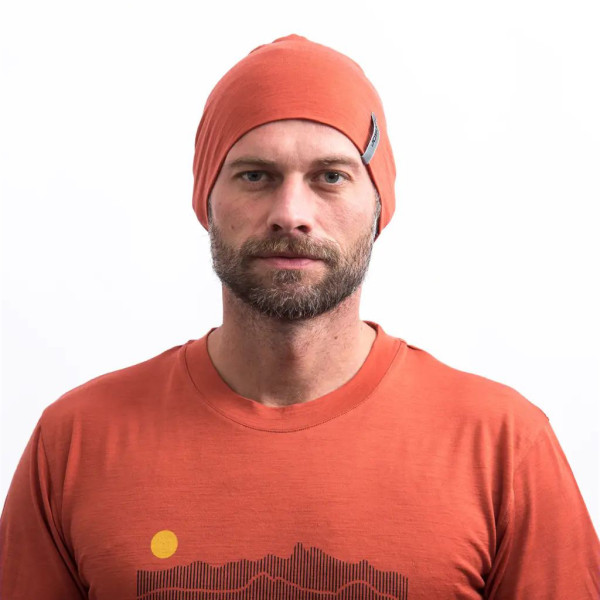 Шапка Sensor Merino Active terracota 25200090, SU32MA-terracotta-L