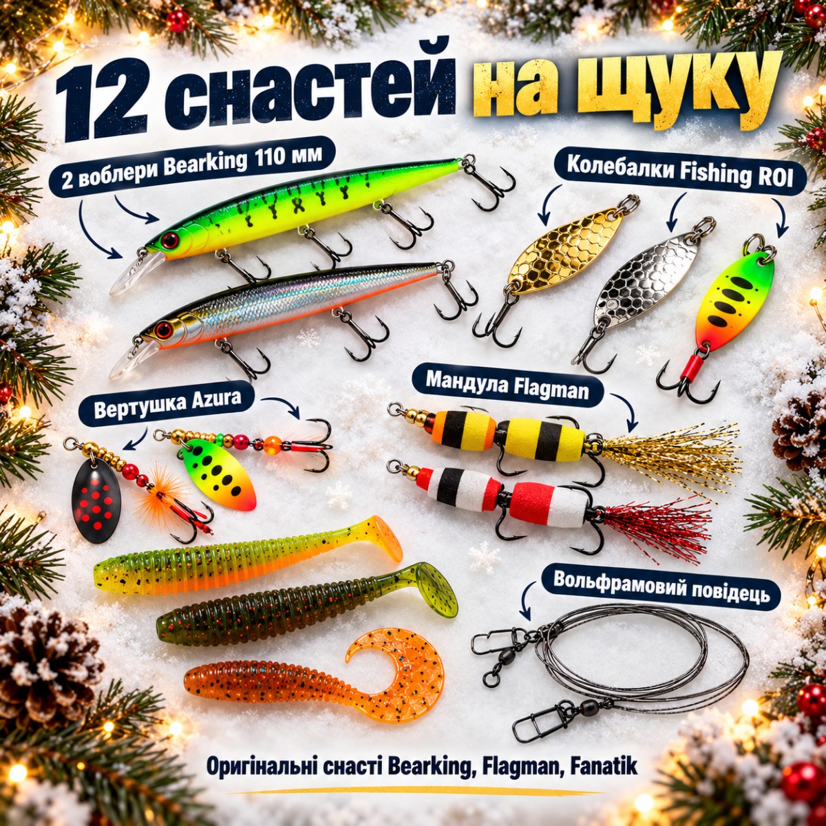 Адвент-календар Fishland для рибалки
