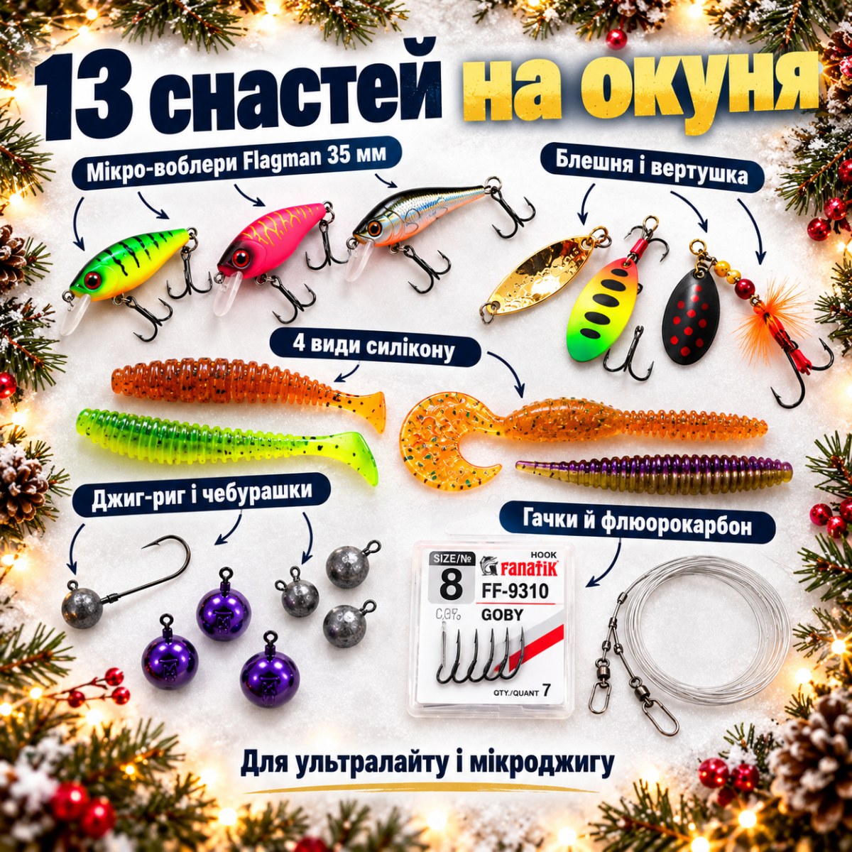 Адвент-календарь Fishland для рыбака