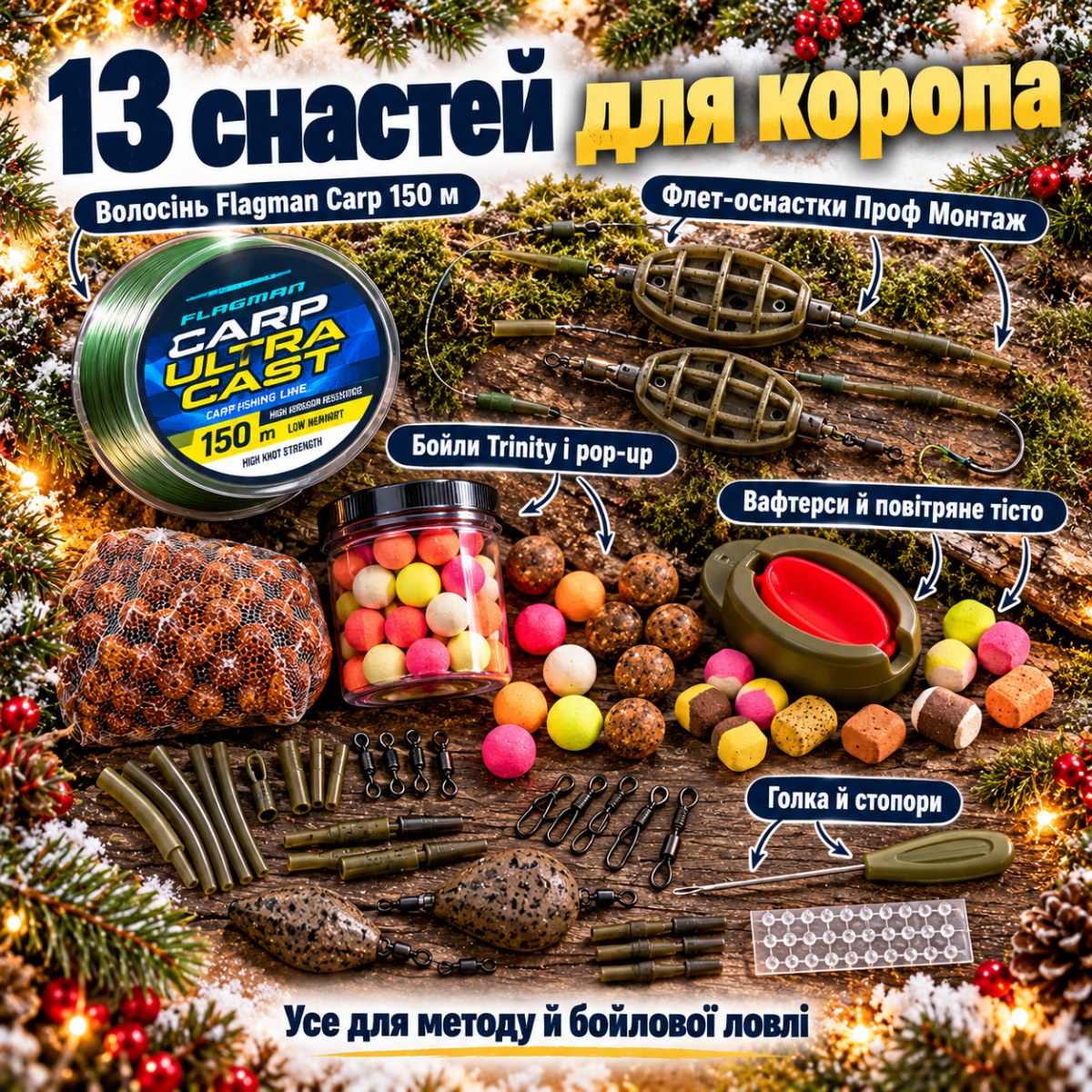 Адвент-календарь Fishland для рыбака